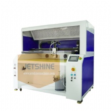 Máquina automática de pulverización de pegamento para cuero