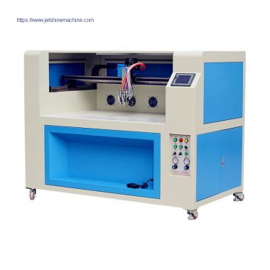 Máquina de pulverización de cuero con pegamento CNC
